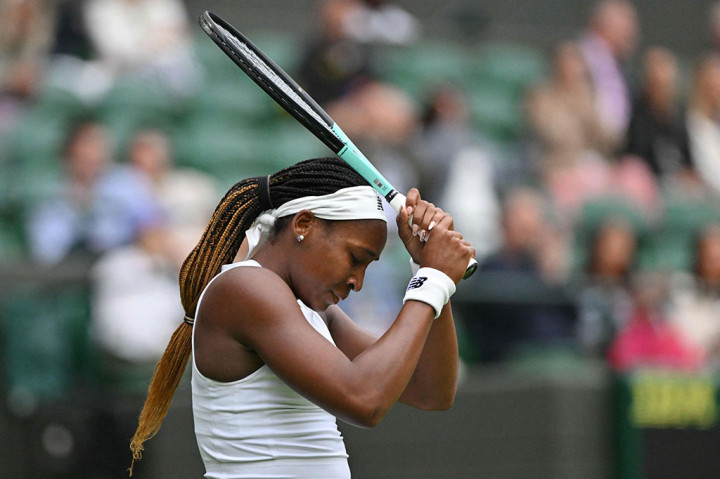 Coco Gauff tersingkir dari Wimbledon pada hari pertama turnamen pada Senin, 3 Juli 2023 waktu setempat.