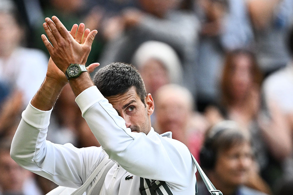 Di babak ketiga petenis asal Serbia tersebut akan bertemu pemenang antara Tomas Martin Etcheverry atau Stan Wawrinka.