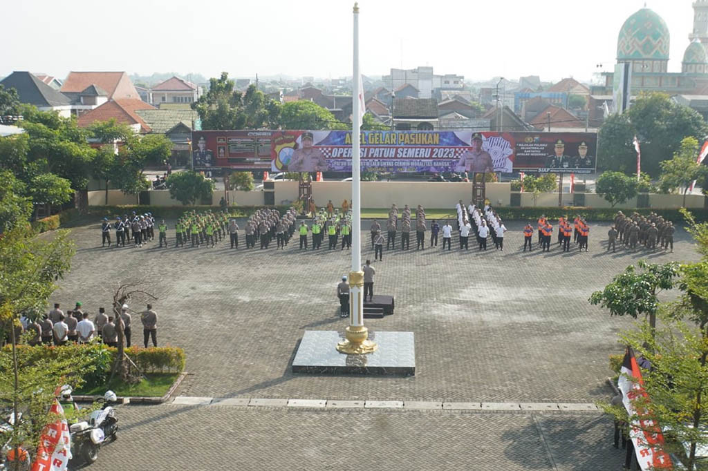 Polresta Sidoarjo menggelar Operasi Patuh Semeru 2023 selama dua pekan mulai 10 Juli hingga 23 Juli 2023 mendatang. 
