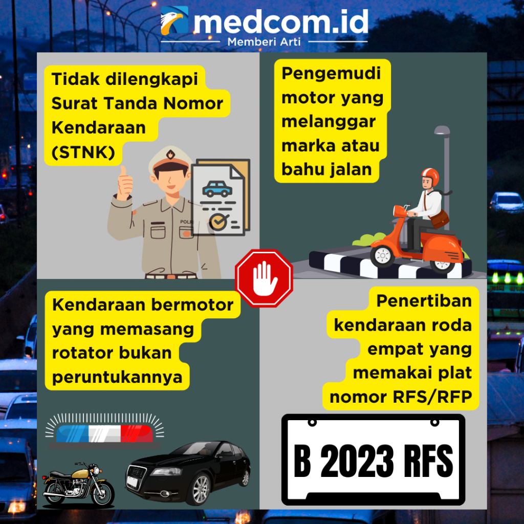 14 Pelanggaran yang Menjadi Sasaran Operasi Patuh Jaya