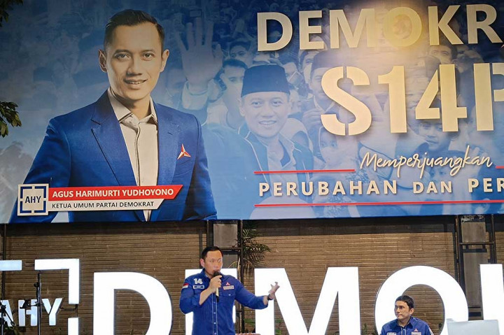 Ketua Umum DPP Partai Demokrat Agus Harimurti Yudhoyono (AHY) saat menanggapi soal pengumuman bakal calon wakil presiden (cawapres), menyampaikan bahwa waktu merupakan sumber daya yang paling berharga.