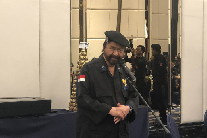 “Saya atas nama keluarga mengucapkan terima kasih dalam rangka hari ulang tahun yang semakin muda, 72 tahun,” kelakar Surya Paloh di lokasi, Minggu, 16 Juli 2023.