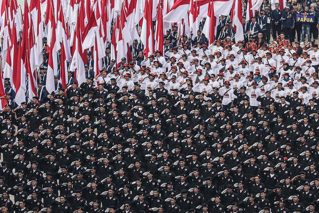 Apel Siaga Perubahan Partai NasDem juga akan menggelar defile provinsi, yaitu kader-kader Partai NasDem dari 38 Provinsi di seluruh Indonesia.