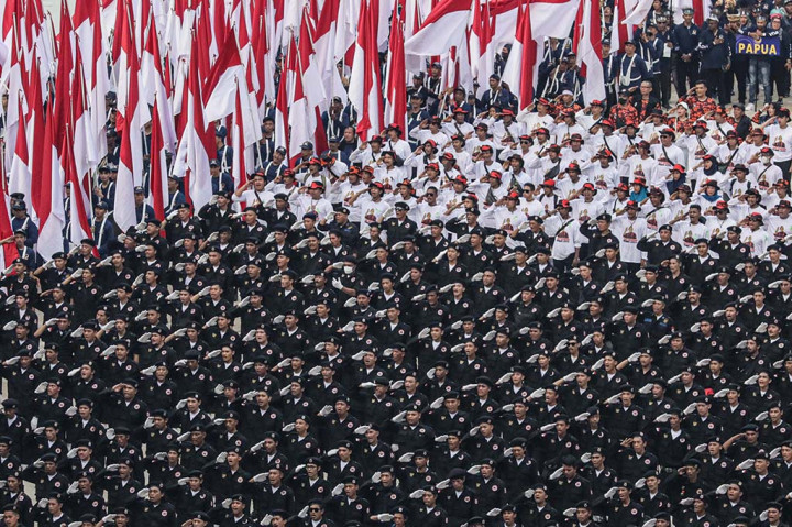 Apel Siaga Perubahan Partai NasDem juga akan menggelar defile provinsi, yaitu kader-kader Partai NasDem dari 38 Provinsi di seluruh Indonesia.