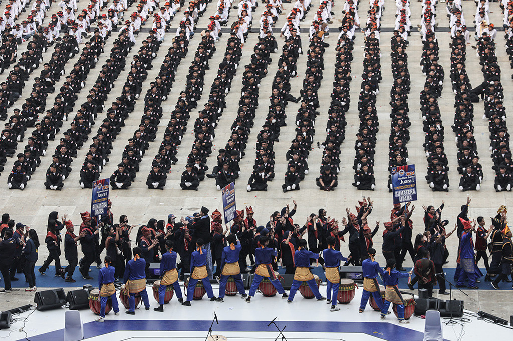 Sekitar 200 ribu kader siap untuk mendengarkan arahan dari Ketua Umum DPP Partai NasDem Surya Paloh dan mendengarkan Pidato Politik Calon Presiden yang diusung oleh NasDem Anies Baswedan. 