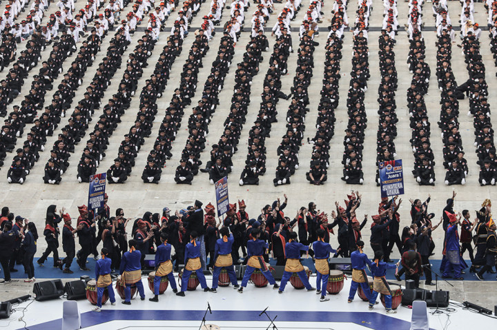 Sekitar 200 ribu kader siap untuk mendengarkan arahan dari Ketua Umum DPP Partai NasDem Surya Paloh dan mendengarkan Pidato Politik Calon Presiden yang diusung oleh NasDem Anies Baswedan. 