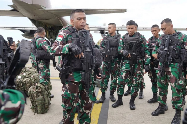 Dalam sambutannya, Athan Udara dan Athan Darat menyakinkan bahwa pasukan yang sudah tiba seluruhnya dalam keadaan aman dan diterima oleh penyelenggara Latgabma Talisman Sabre 2023.