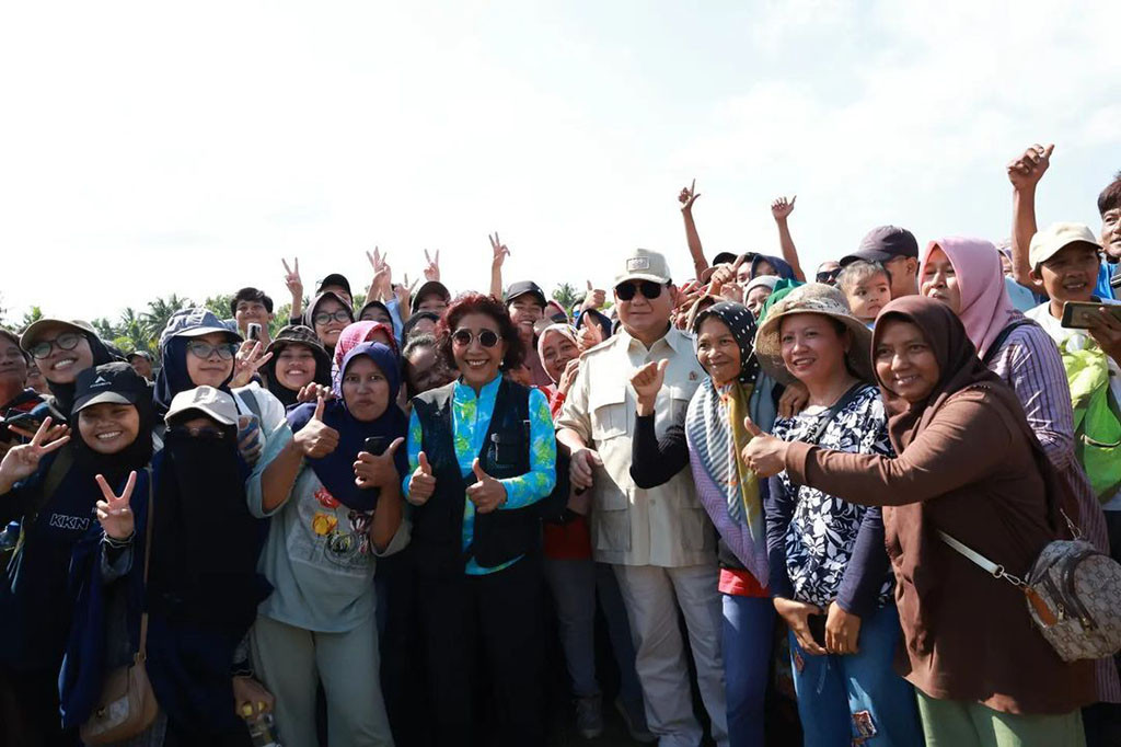 Menhan Prabowo mengatakan laut adalah masa depan bangsa. Untuk itu, ia berkeinginan untuk dapat memperkuat dan memperdayakan nelayan di Indonesia.