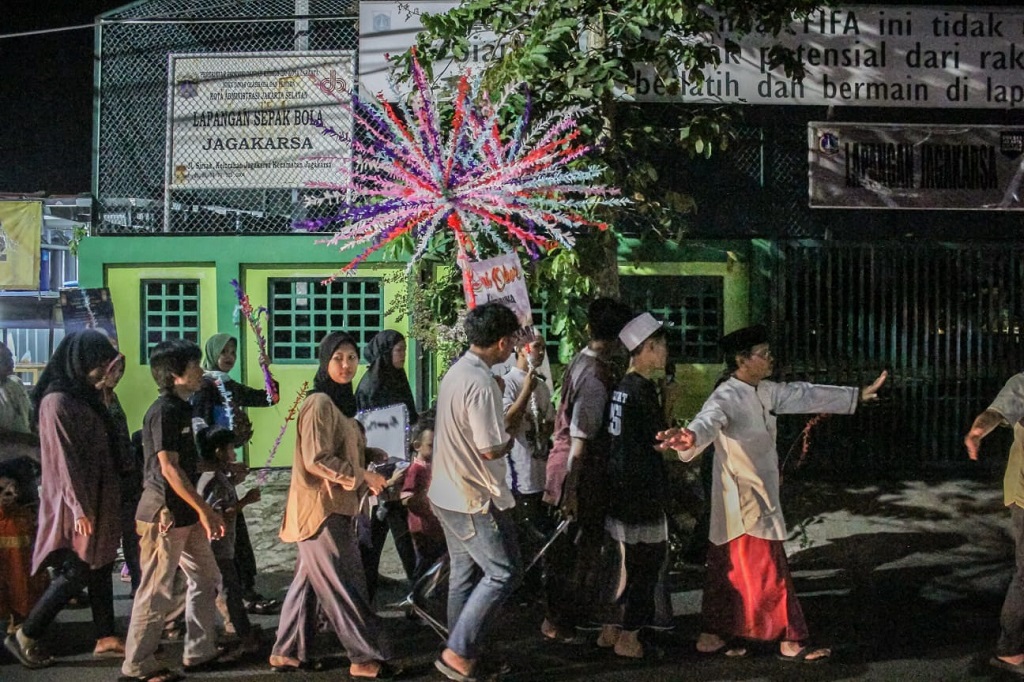 Salah satu warga mengungkapkan harapannya pada perayaan Tahun Baru Islam tahun ini agar sebagai umat Muslim dapat menjadi pribadi yang lebih baik lagi.