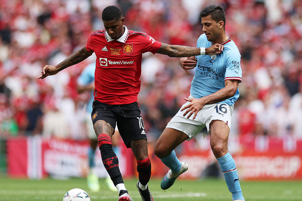 Rashford mematahkan rintangan 30 gol untuk pertama kalinya sepanjang kariernya di United pada musim lalu di bawah asuhan manajer Erik Ten Hag. Saat itu ia membantu United memenangi Piala Liga Inggris untuk mengakhiri puasa gelar klub selama enam tahun.