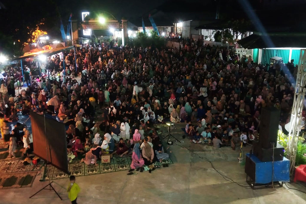 Acara yang berlangsung sejak pukul 19.30 WIB tersebut berakhir sekitar pukul 22.30 dan diakhiri dengan doa. Peringatan Tahun Baru Islam dilaksanakan setiap tahun oleh warga Kalisuren yang bertujuan untuk memupuk keimanan serta meningkatkan ketakwaan kepada Allah SWT.