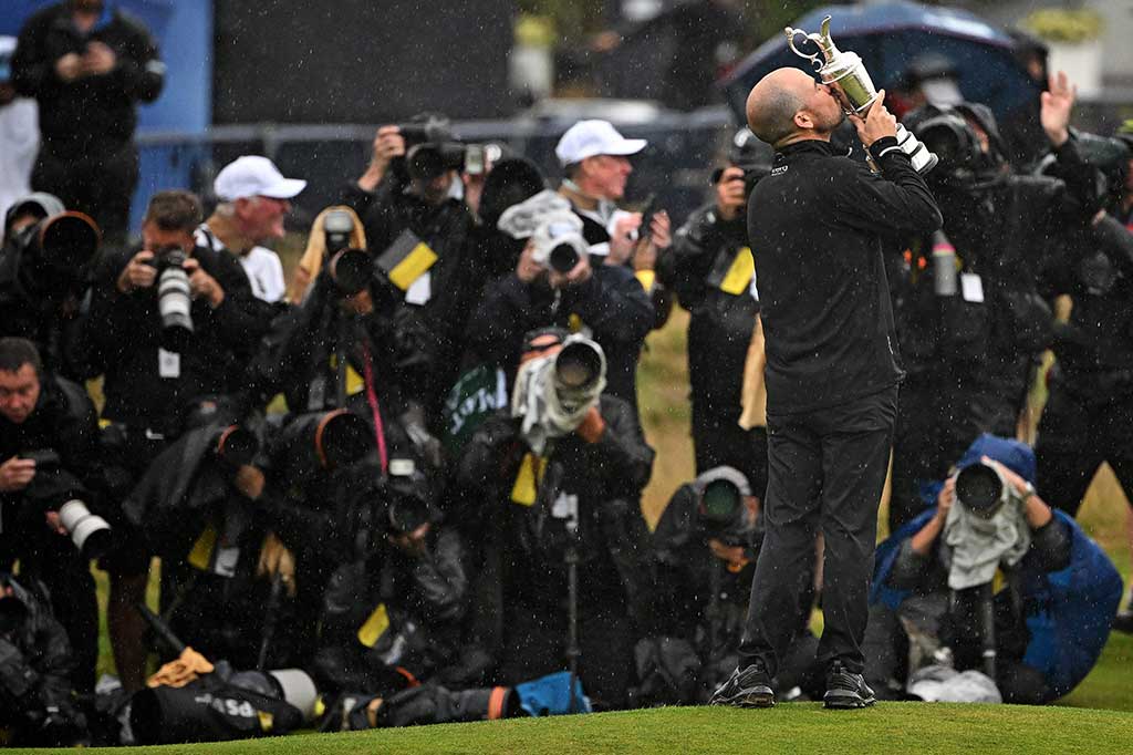 Gaya putting Harman yang tidak biasa menjadi kunci kesuksesannya sepanjang pekan, dan ia melesakkan pukulan putt birdie dari jarak 40 foot pada hole ke-14, sebelum kembali mencatatkan birdie pada par lima ke-15, untuk memastikan raihan trofi Claret Jug.
