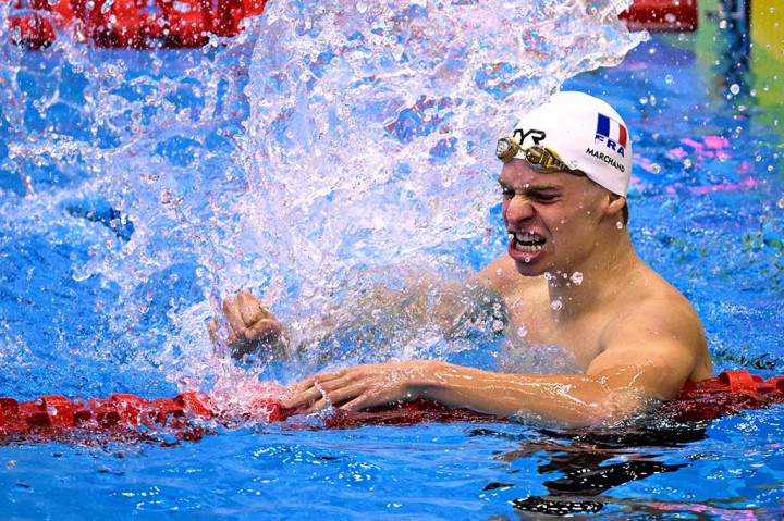 Pencapaian yang mengantarkan Marchand ke medali emas pada kategori medley 400m putra tersebut sekaligus membuat Phelps kini tidak lagi memiliki rekor dunia untuk renang individu.
