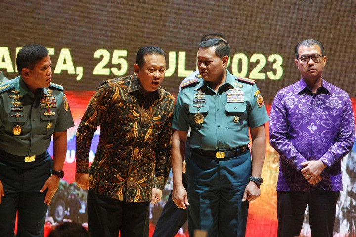 Yudo mengajak jajaranya untuk tidak melupakan pepat latin mengenai perang dan perdamain. Pepatah tersebut berisikan jika mendambakan perdamain, bersiap-bersiap menghapi perang.