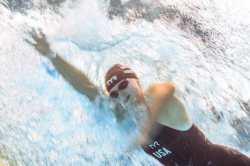 Perenang Amerika Katie Ledecky merebut gelar renang dunianya yang ke-20 pada hari Selasa, 25 Juli 2023 setelah memenangi gaya bebas 1.500m putri.