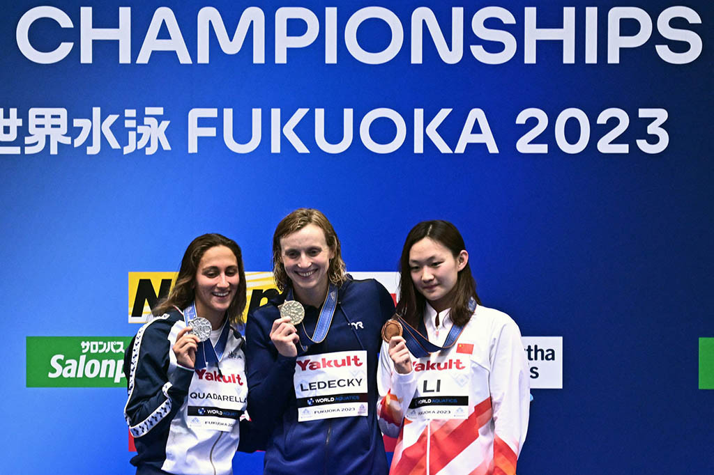 Ledecky bisa menjadi perenang pertama yang memenangkan enam gelar dalam satu nomor jika dia merebut emas di gaya bebas 800m minggu ini.