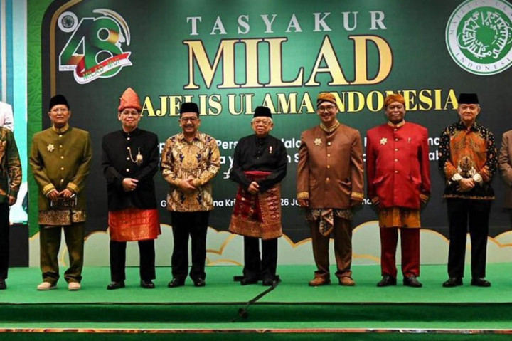 Wapres menegaskan bahwa pemerintah sedang fokus dalam mewujudkan visi Indonesia Emas tahun 2045, dan hal itu diperlukan penguatan persatuan nasional serta menjaga kerukunan dan kebhinekaan, karena keutuhan bangsa adalah prasyarat mencapai Indonesia yang maju. 