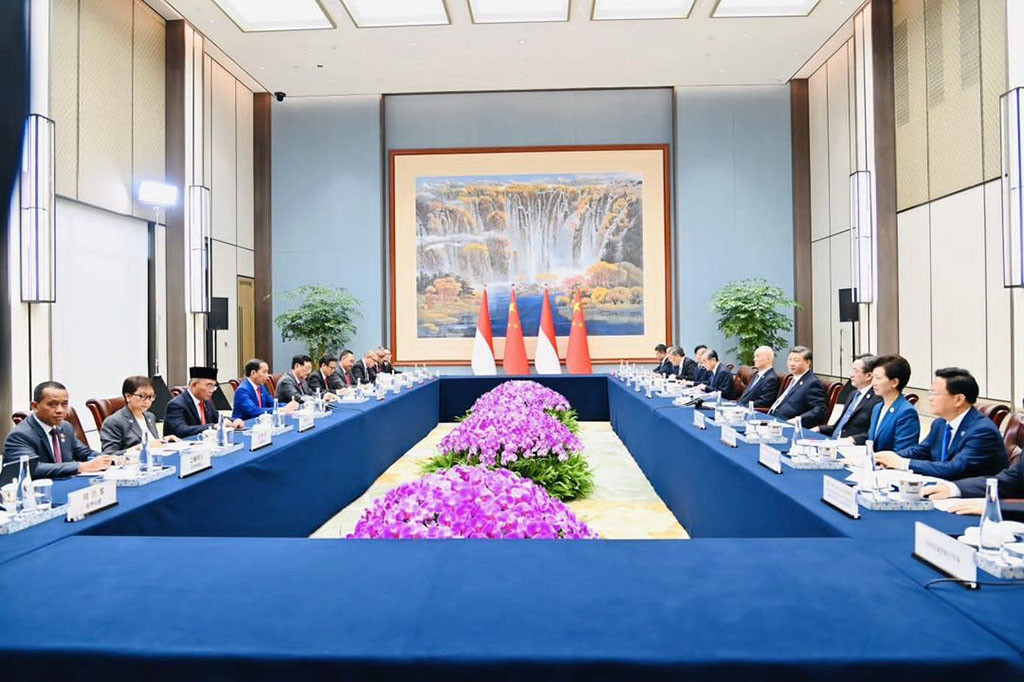 Lebih lanjut, Presiden juga menyebut bahwa Indonesia dan Tiongkok telah berhasil menciptakan kemajuan yang nyata atas sejumlah kerjasama, utamanya sejak penyelenggaraan G20 Bali tahun lalu.