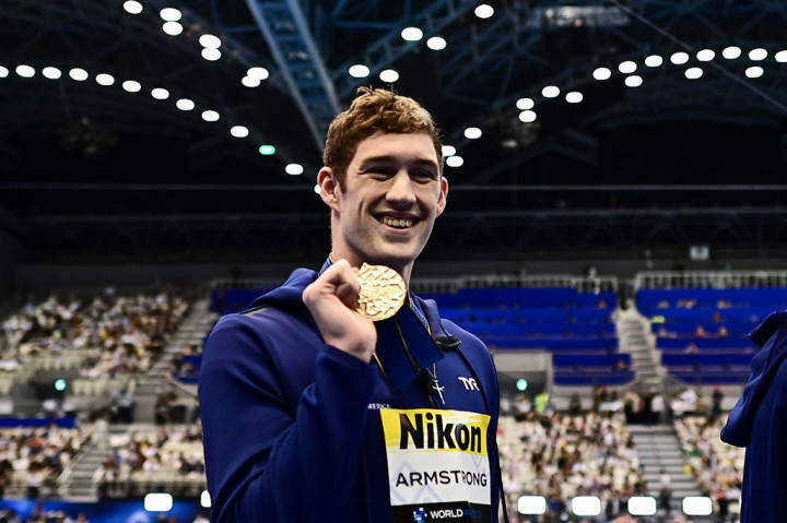 Kliment Kolesnikov dari Rusia, yang memiliki waktu tercepat kedua tahun ini di belakang Ress, dilarang berkompetisi di Fukuoka karena keterlibatan negaranya dalam perang di Ukraina. 