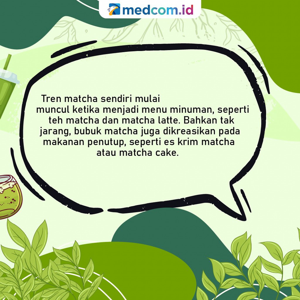 Banyak yang Suka! Matcha Latte untuk Kamu yang Vegetarian