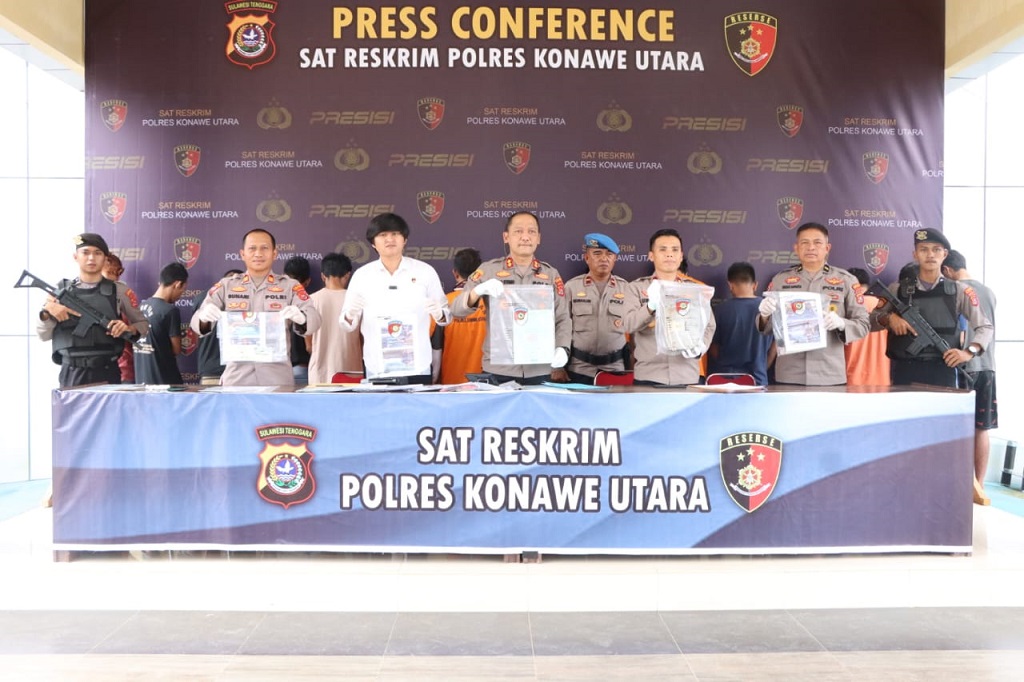Di tengah kelangsungan gas elpiji 3 kg Polres Konawe Utara berhasil mengamankan tindak pidana migas ini.