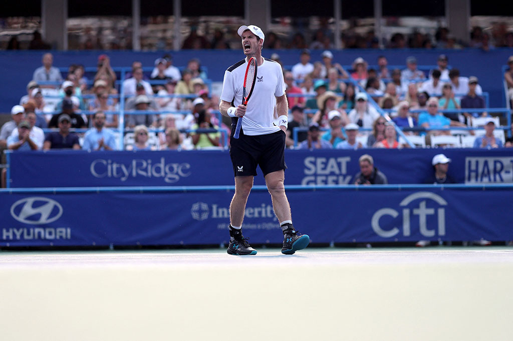 Murray, yang mendapat bye pada putaran pertama, selanjutnya akan menghadapi unggulan teratas Taylor Fritz atau sesama petenis Amerika Zachary Svajda.