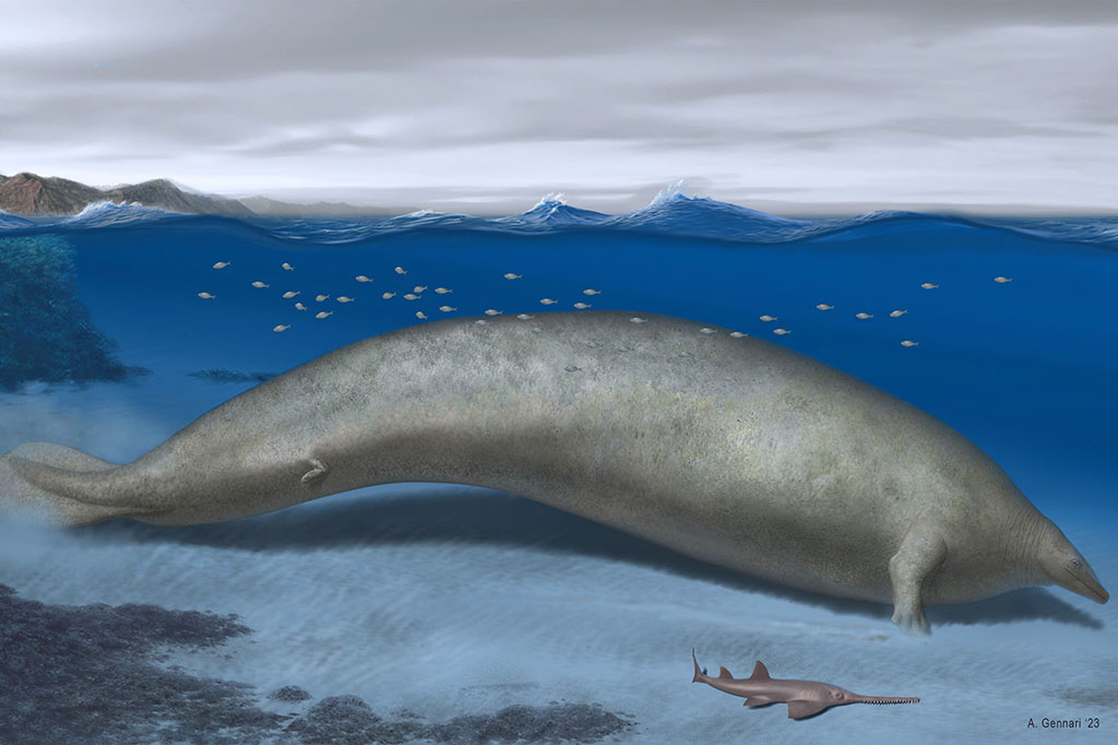 Seekor paus yang baru ditemukan yang hidup hampir 40 juta tahun lalu diyakini menjadi hewan terberat yang pernah hidup. Hal itu berdasarkan kerangka parsial yang ditemukan di Peru beberapa waktu lalu.
