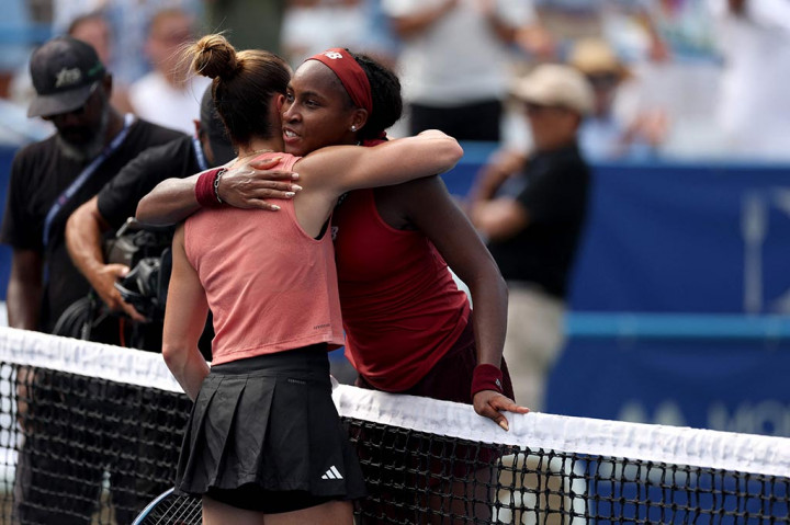 Peringkat tujuh dunia Gauff, runner-up French Open tahun lalu, kalah empat dari lima pertemuannya melawan Sakkari.