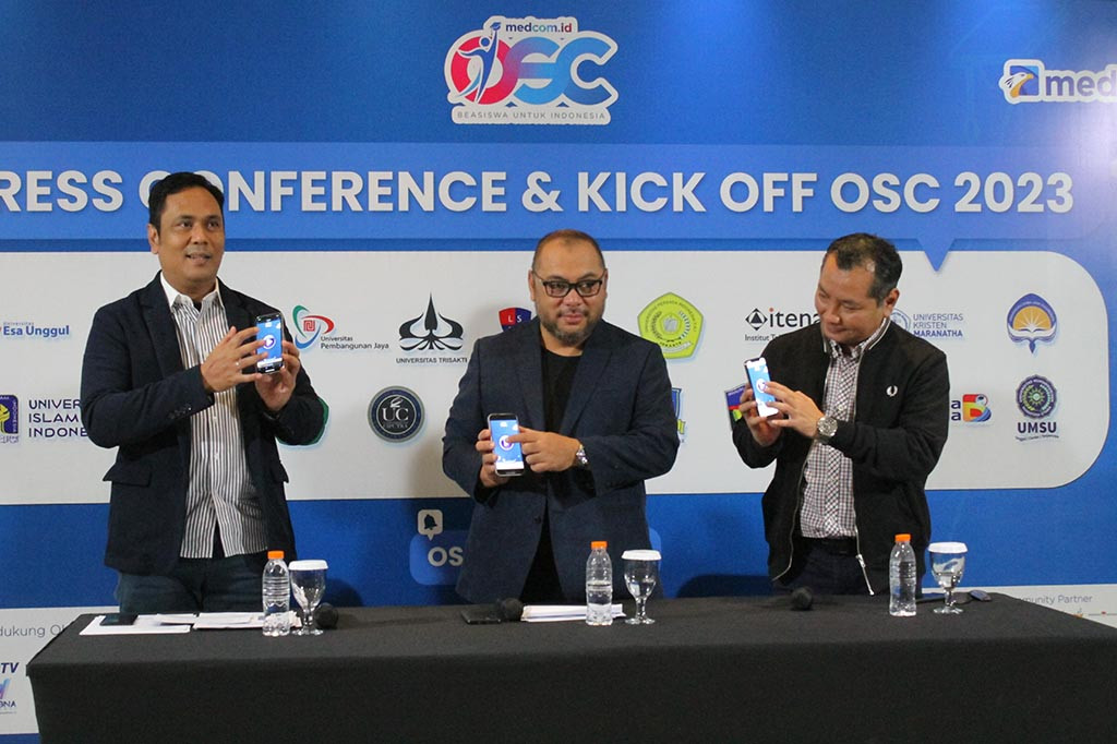 Terdapat 21 perguruan tinggi swasta (PTS) yang dapat dipilih pendaftar dalam beasiswa OSC Medcom.id 2023. PTS tersebut tersebar di Jakarta, Tangerang, Bandung, Yogyakarta, Surabaya, Malang, Makassar, Palembang, Lampung, dan Medan.
