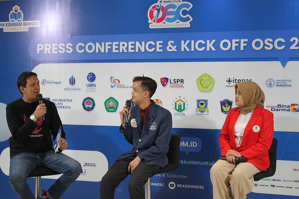 Indra menambahkan bahwa pendaftaran secara online melalui osc.medcom.id dan ditutup pada 1 November 2023.