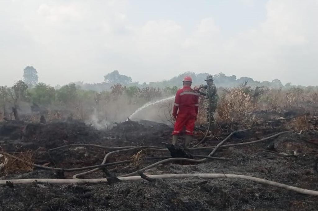 Kepala Bidang Humas Polda Riau Komisaris Besar (Kombes) Hery Murwono saat dikonfirmasi Media Indonesia, Selasa, 8 Agustsus 2023, membenarkan kejadian lahan Polda Riau terbakar.