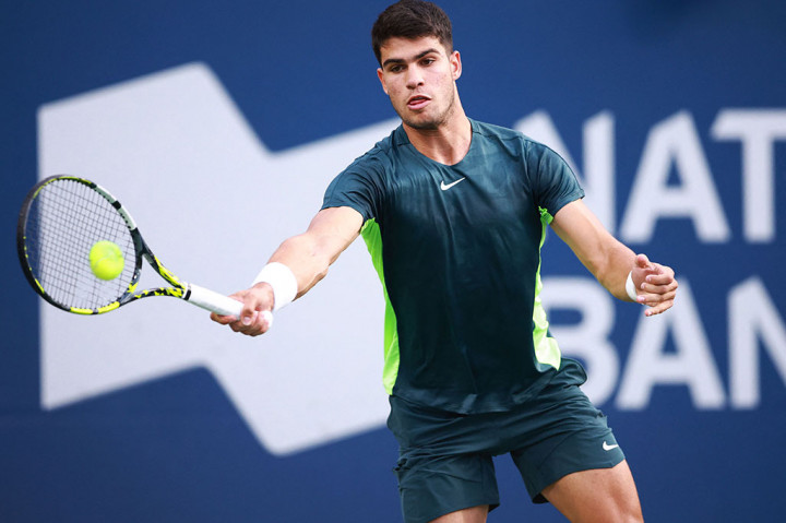 Alcaraz kini memiliki rekor menang kalah 48-4 musim ini, sekaligus sebagai modal memulai persiapan untuk mempertahankan gelar US Open.