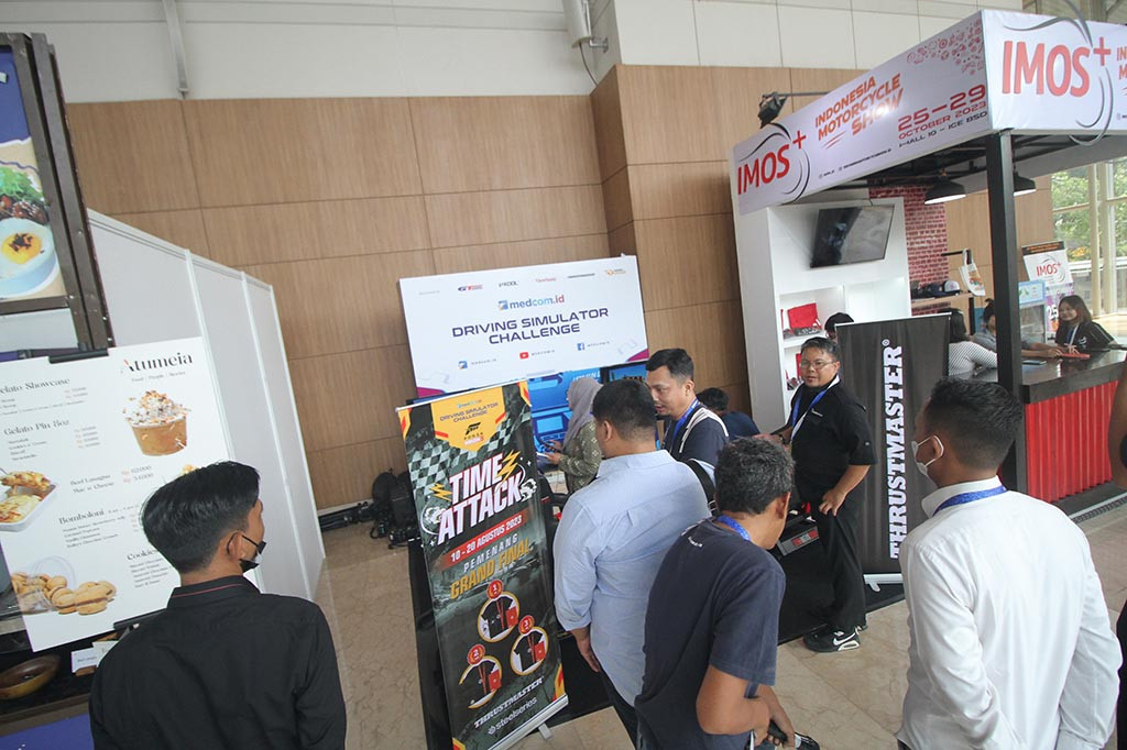 Dalam perhelatan pameran tersebut, Medcom.id juga hadir berpartisipasi mendirikan booth untuk ikut meramaikan acara pameran otomotif.