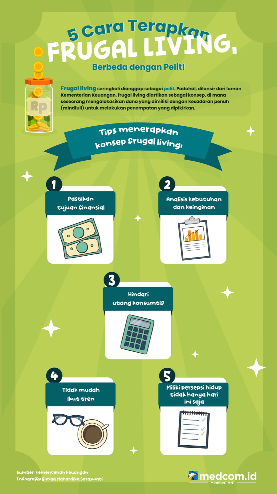 5 Cara Terapkan Frugal Living, Berbeda dengan Pelit!