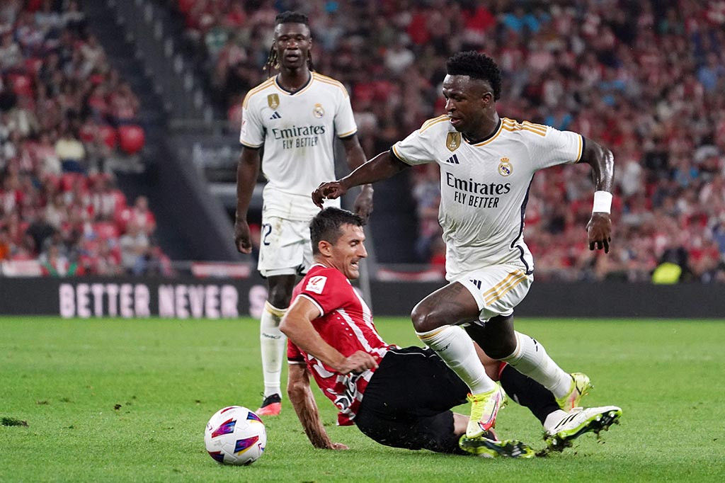 Madrid membuka keunggulan pada menit ke-28 melalui gol Rodrygo. Bergerak di sisi kanan, Rodrygo kemudian menusuk ke kotak penalti dan bekerja sama dengan Carvajal.