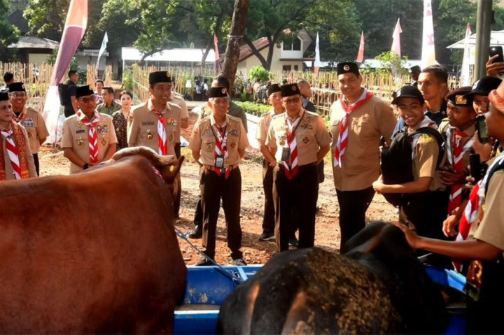 Raimuna Nasional XII Tahun 2023 mengusung tema 'Bangun Generasi Kita' atau disingkat 'BANGKIT'. Kegiatan yang diikuti sekitar 17 ribu peserta tersebut dibuka secara resmi oleh Wakil Presiden Ma'ruf Amin pada Senin, 14 Agustus, dan akan berlangsung selama delapan hari hingga 21 Agustus 2023.