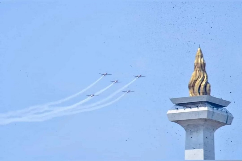 Geladi Kotor Hari Pertama telah sesuai sequence demo udara yang akan dimainkan saat Hari-H nantinya. Mulai dari take off hingga landing kembali di Lanud Halim Perdanakusuma, demo udara berlangsung hingga satu setengah jam.