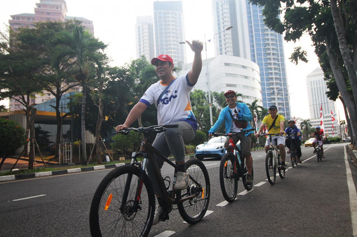 Adapun rute gowes di mulai dari Kompleks Media Group menuju Puri Indah dan kembali lagi ke Kompleks Media Group, Kedoya, Jakarta Barat.