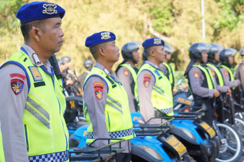 Polda Bali menurunkan 502 personil untuk mengawal tiga event besar sekaligus yang akan digelar di Nusa Dua Bali sejak 21-26 Agustus 2023. Ketiga event besar tersebut yakni Pertemuan ke-41 Para Menteri Energi Asean. 