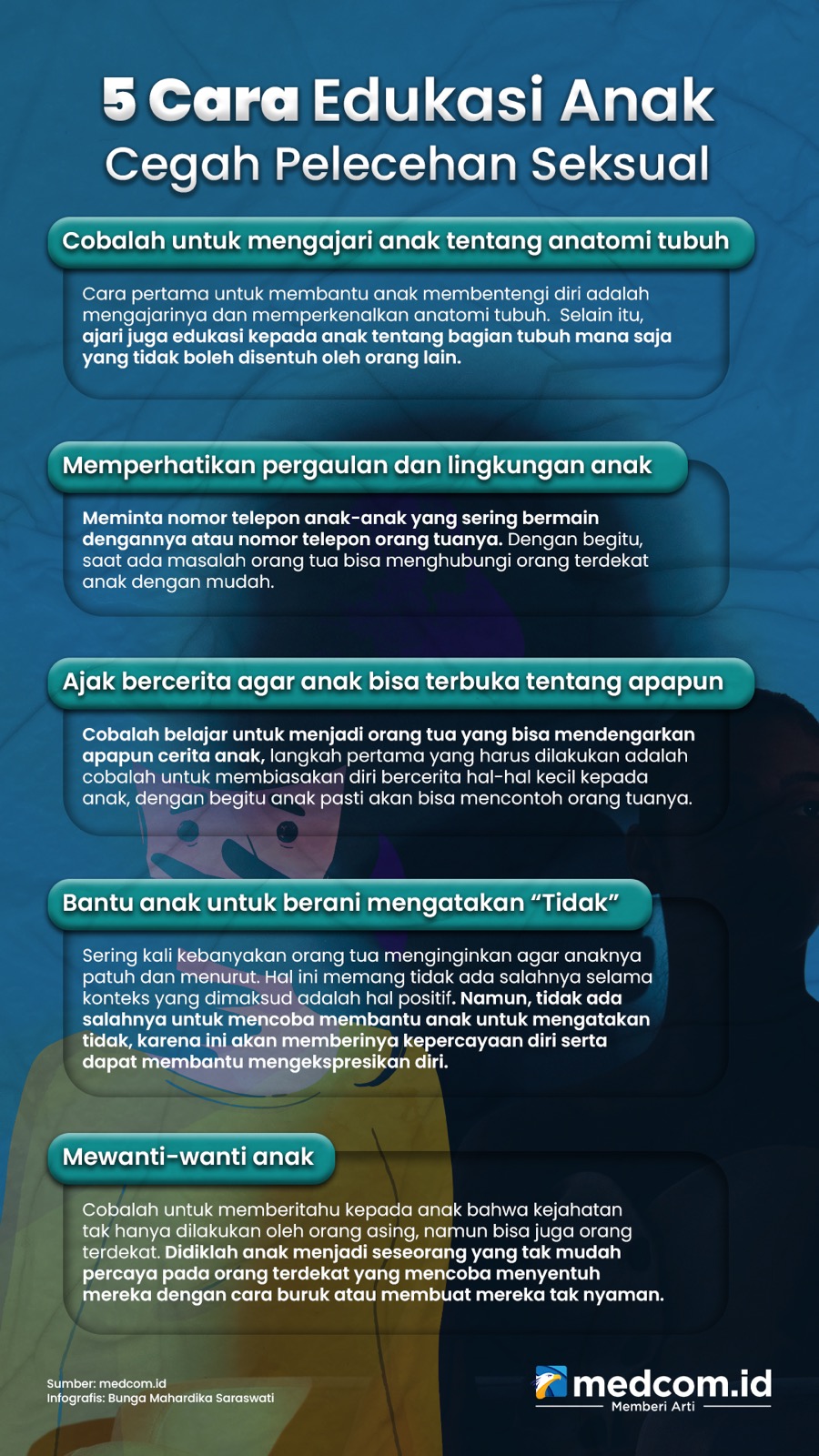 5 Cara Edukasi Anak Cegah Pelecehan Seksual