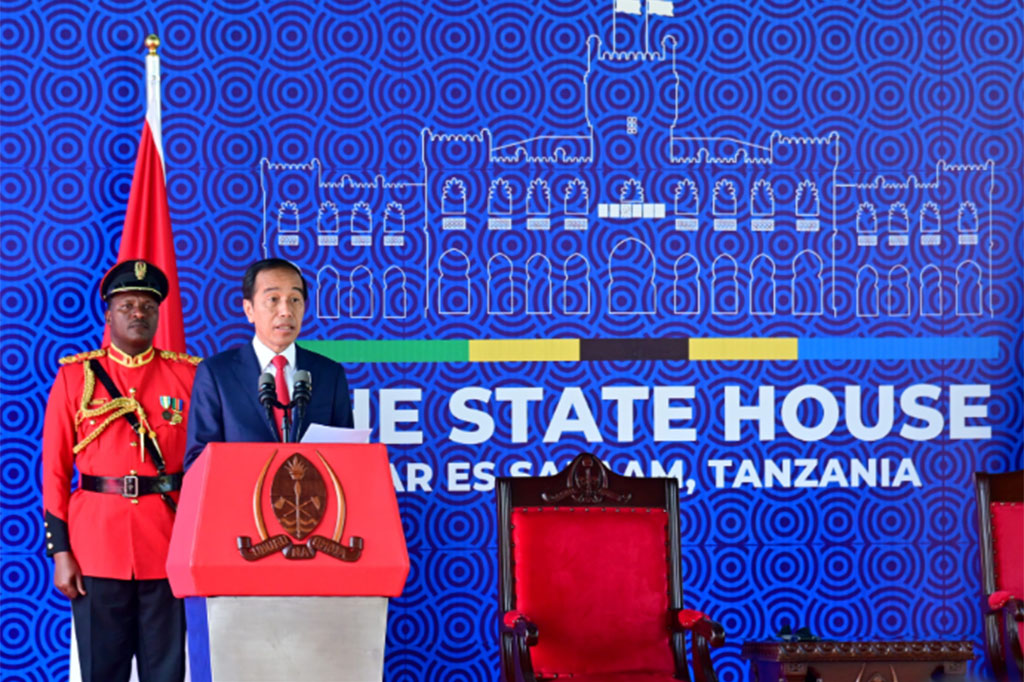 Lawatan Presiden Joko Widodo (Jokowi) ke Tanzania, Afrika Timur, Selasa, 22 Agustus 2023, membuahkan kesepakatan kerja sama di bidang perdagangan, energi, ketahanan kesehatan, hingga pertanian.