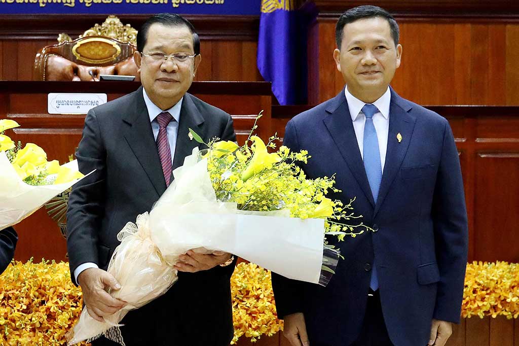 Parlemen Kamboja, Selasa, 22 Agustus 2023, menetapkan putra sulung penguasa lama, Hun Sen, sebagai perdana menteri baru. Terpilihnya Hun Manet menandai peralihan kekuasaan secara dinasti setelah pemilihan yang berlangsung sepihak pada bulan lalu.