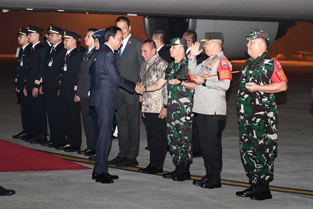 Di Sumatra Utara, Presiden akan mengunjungi Kota Binjai untuk menyapa sekaligus memberikan bantuan kepada para pedagang. Setelahnya, Kepala Negara diagendakan meresmikan sistem pengelolaan air minum (SPAM) regional Medan-Binjai-Deli Serdang (Mebidang) dan Jembatan Aek Tano Ponggol. 