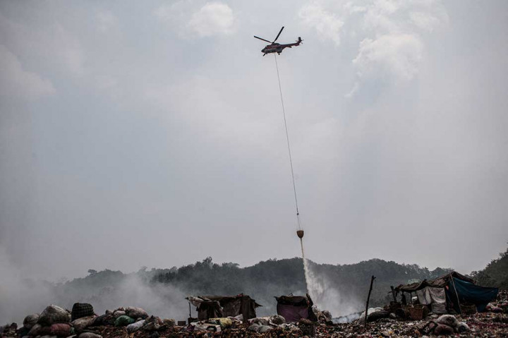 Kepala Bidang Pemadaman dan Penyelamatan Dinas Kebakaran dan Penanggulangan Bencana (Diskar PB) Kota Bandung Yusuf Hidayat menyebutkan kebakaran di zona 1 Tempat Pembuangan Akhir (TPA) Sarimukti berhasil dipadamkan.