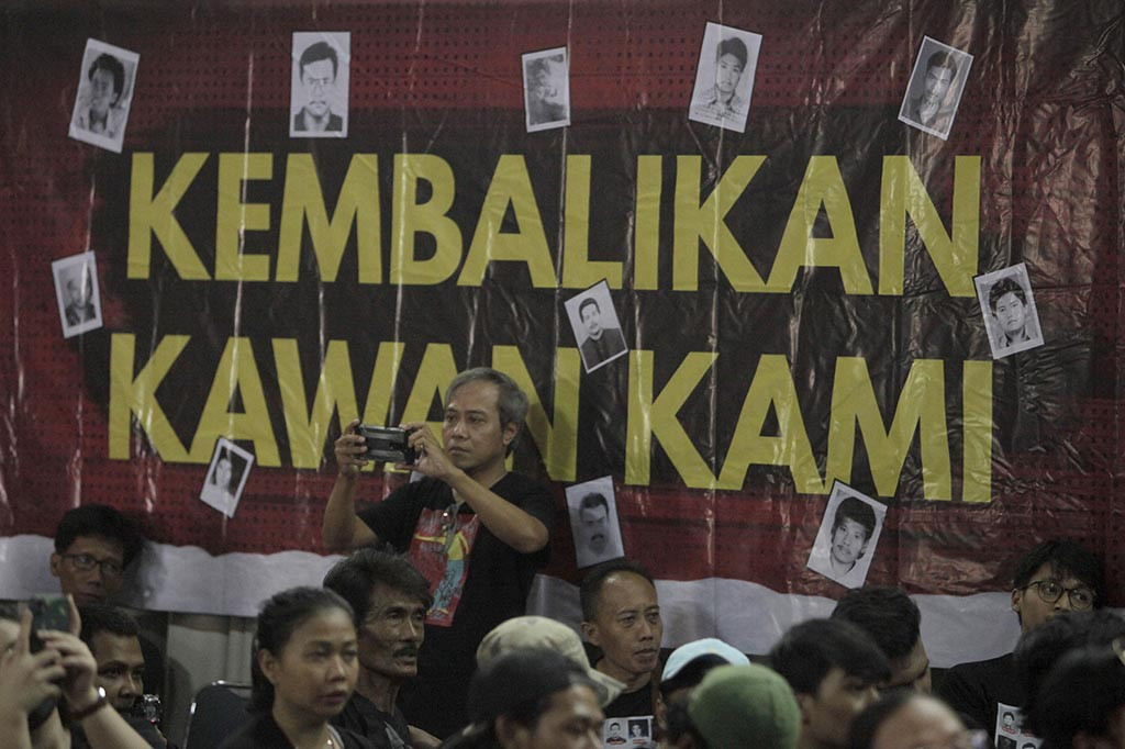 Berbagai rangkaian kegiatan dilakukan dalam acara ini. Mulai dari puisi hingga musik dibawakan oleh teman-teman penyair dan musisi yang pernah berjuang bersama Wiji Thukul. Salah satunya Usman Hamid, mantan aktivis yang saat ini menjabat Direktur Eksekutif Amnesty Internasional.