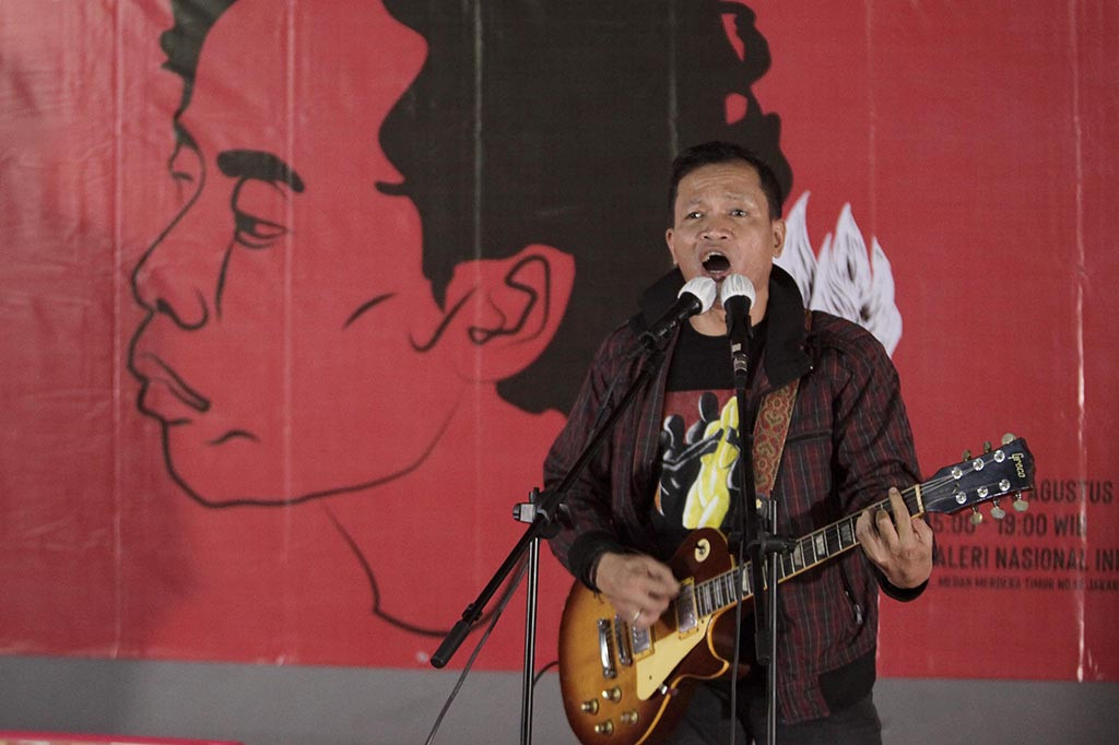 Dalam keterangan tertulis di Jakarta, Minggu, mantan aktivis Partai Rakyat Demokratik Wilson mengatakan kegiatan itu dilakukan untuk memberikan pesan kepada penguasa, bahwa kasus penculikan Wiji Thukul dan kawan-kawan belum selesai.