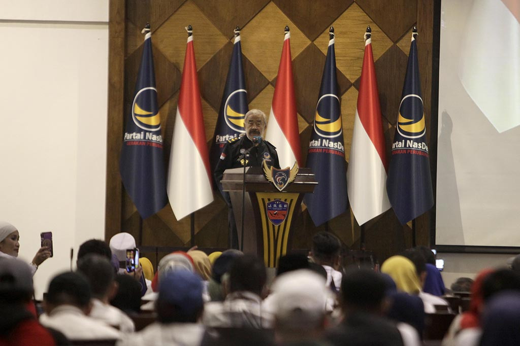 Bakal calon presiden (capres) dari Koalisi Perubahan untuk Persatuan (KPP) Anies Baswedan mengajak relawan untuk ikhtiar memenangkan Pemilihan Presiden (Pilpres) 2024. Hal itu disampaikan Anies kepada relawan yang tergabung dalam Jaringan Aliansi Garda Amanah (JAGA) yang mendeklarasikan dukungan ke mantan Gubernur DKI Jakarta itu.