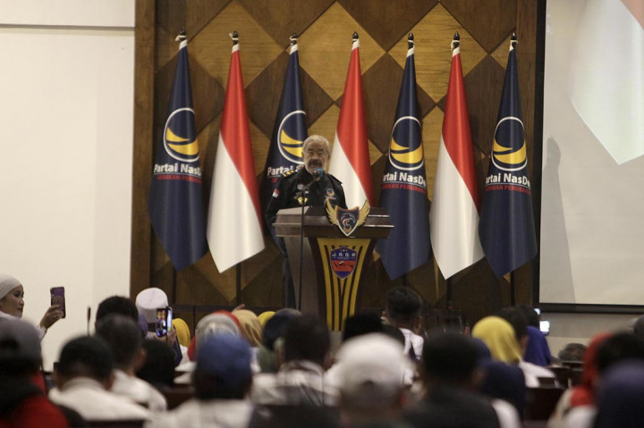 Bakal calon presiden (capres) dari Koalisi Perubahan untuk Persatuan (KPP) Anies Baswedan mengajak relawan untuk ikhtiar memenangkan Pemilihan Presiden (Pilpres) 2024. Hal itu disampaikan Anies kepada relawan yang tergabung dalam Jaringan Aliansi Garda Amanah (JAGA) yang mendeklarasikan dukungan ke mantan Gubernur DKI Jakarta itu.