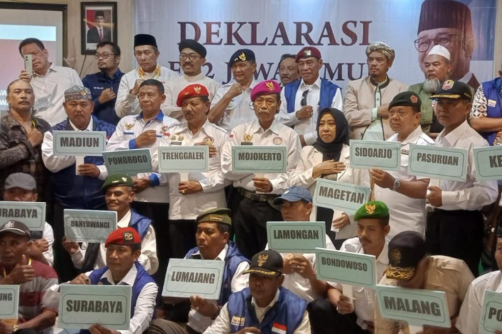 Dukungan pada Anies Rasyid Baswedan dideklarasikan di Rumah Makan Pringgadani Jalan Raya Juanda, Kabupaten Sidoarjo, Selasa, 29 Agustus 2023. Deklarasi dibacakan Ketua DPD FP2 Jawa Timur Laksamana Pertama (Purn) Hendri Suprianto. Deklarasi dihadiri sekitar 200 orang perwakilan pengurus FP2 dari kabupaten/kota seluruh wilayah Jatim.