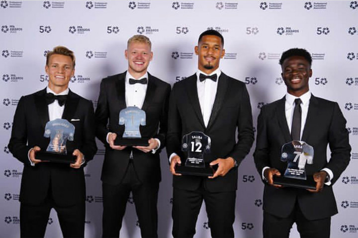 Saka mengalahkan sejumlah nominasi pemain muda terbaik di antaranya penyerang Manchester City Erling Haaland, rekan setimnya Gabriel Martinelli, gelandang Aston Villa Jacob Ramsey, dua pemain Brighton Moises Caicedo dan Evan Ferguson.